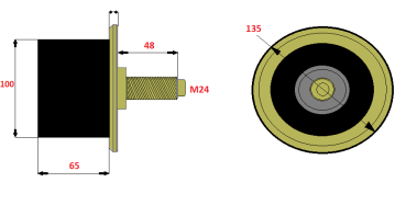 GRIMME - Kragenrolle Ø100mm (≙ 200.02869)